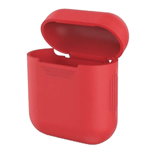 AHA Style Case For Airpods 1/2 Front Led Visible-Red