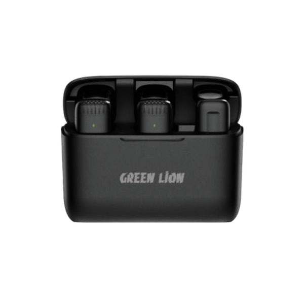 Green 2 IN 1 Wireless Microphone Type-C - Black