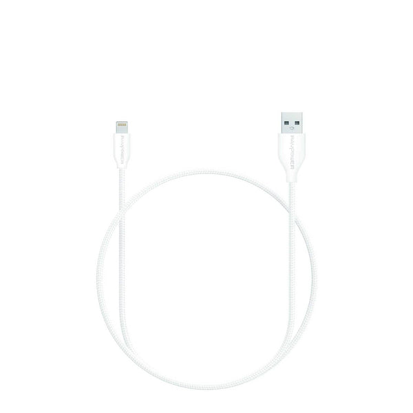 Ravpower Kevlar braided lightning cable 0.9m ( White )