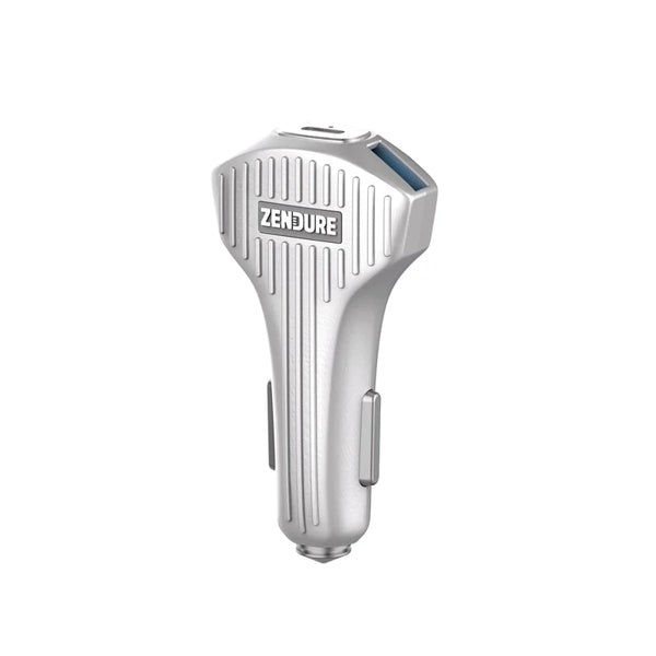 Zendure A-Series 3-Port Car Charger 36w-Silver