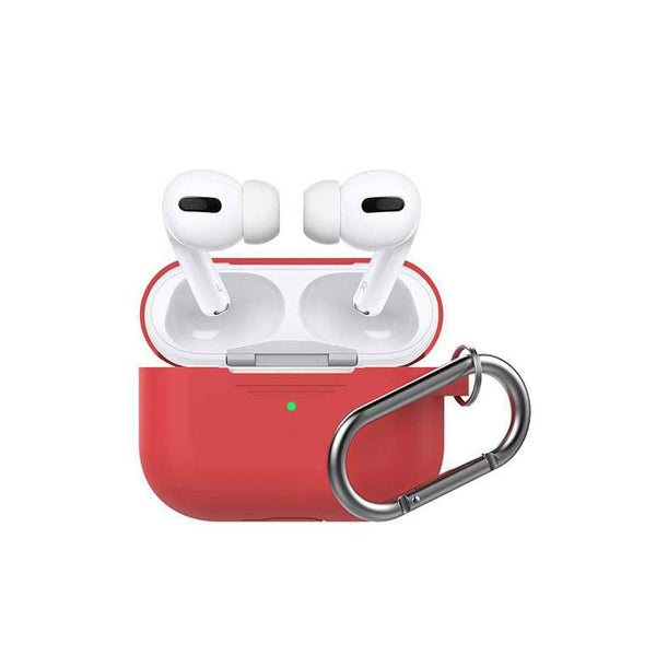 AHA Style Carabiner Case For Airpods Pro-Red