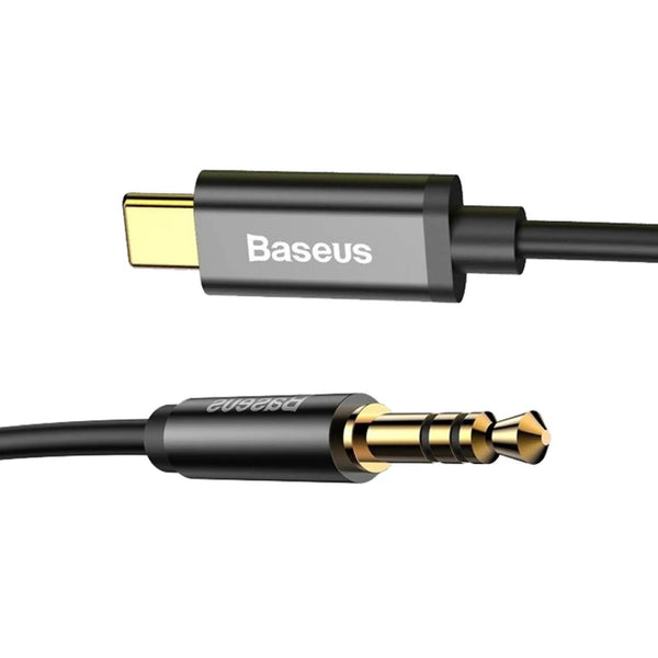 Baseus type-C to 3.5 Male Aux 1.2m (black)