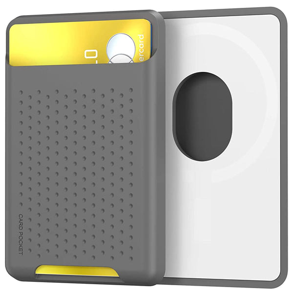 AHA style card pocket phone holder - Grey