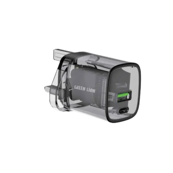 Green Transparent Wall Charger PD 33W