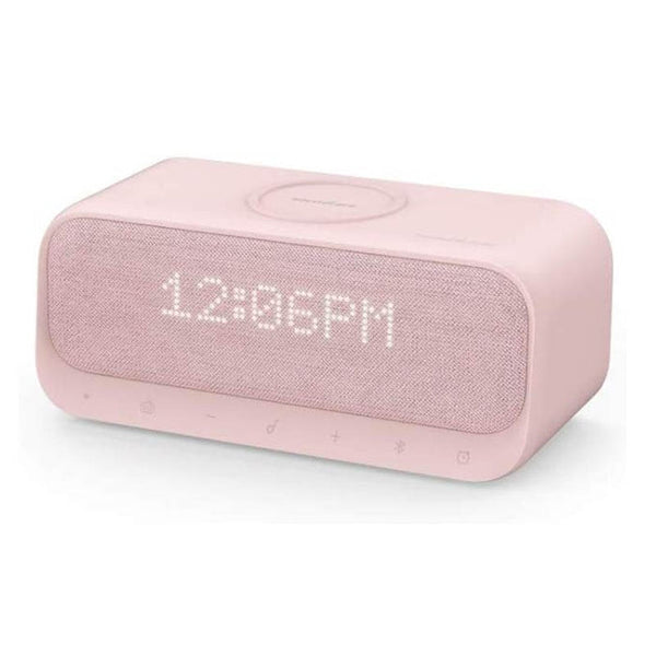Anker Wakey Bedside Bluetooth Speaker Clock - Pink