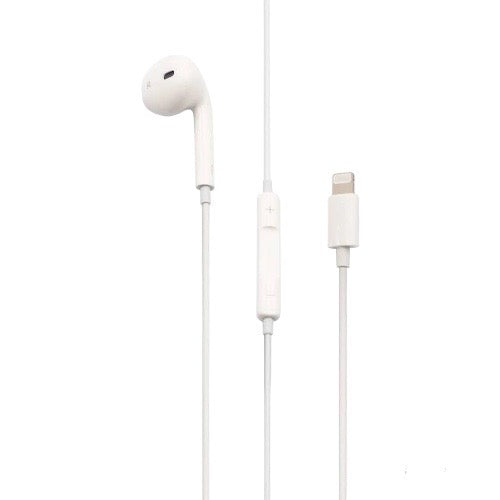 Porodo Mono Earphone Lightning - White