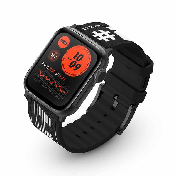 Skinarma Apple Watch Strap For 44/45MM-Black