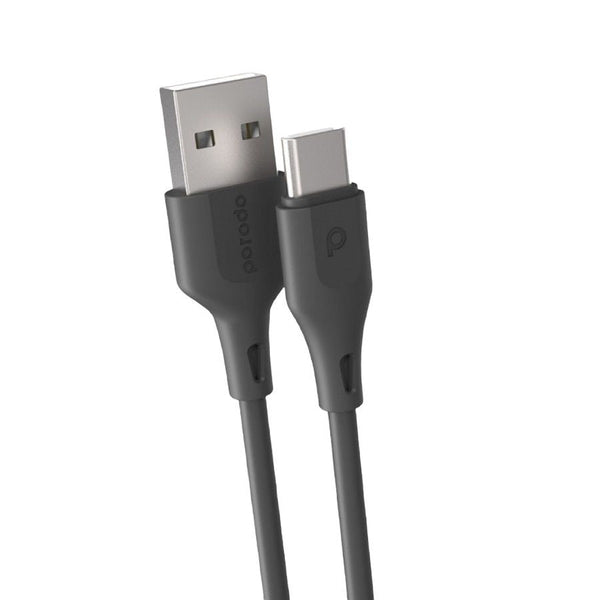 Porodo Data type-C cable 1.2m - Gray