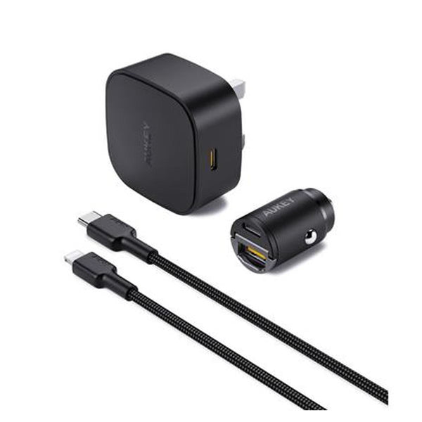 Aukey On The Go Bundel ll - Black