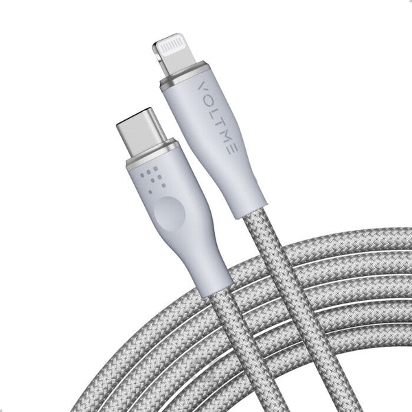 Voltme Powerlink Nylon USB-C to Lightning Cable 2M