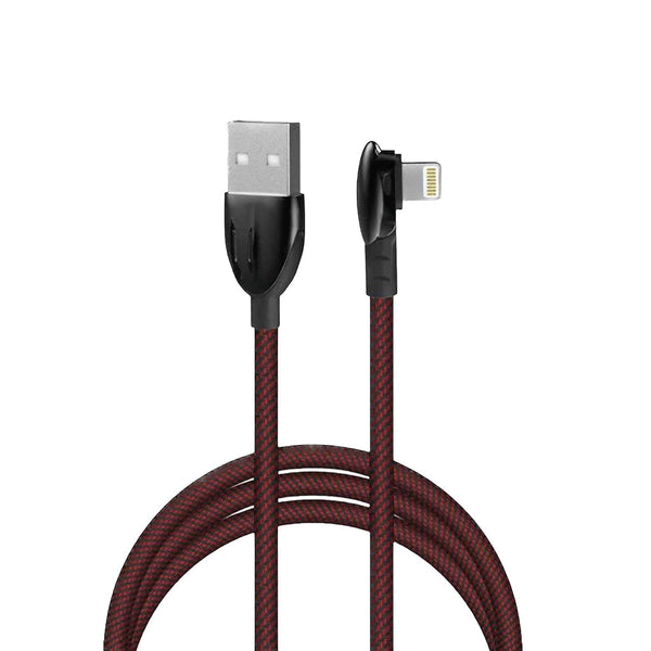 Porodo Zinc Alloy Type-C Cable 1.2m Red